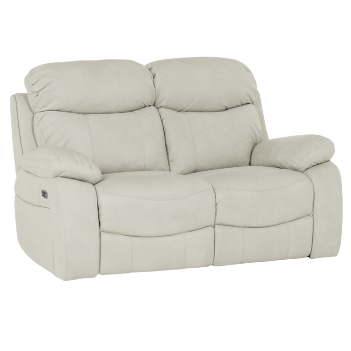 Диван двойка Sonata Selena Lux, Релакс механизъм, Крем, Дамаска