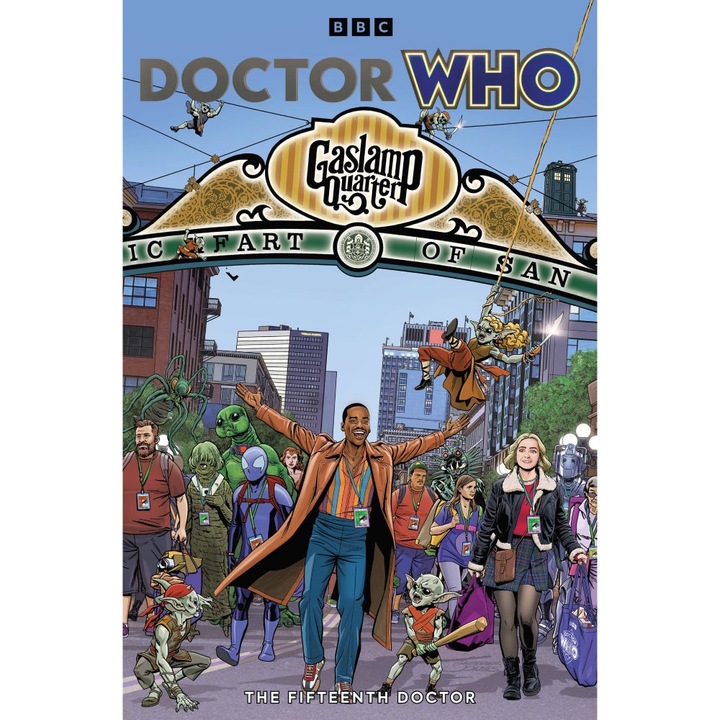 SDCC 2024, Doctor Who, Fifteenth Doctor, 01, of 4, Px Var, Autor Dan Watters