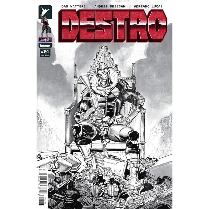 Комикс SDCC 2024, Destro, 01, of 5, PX, Var Ed, Автор Dan Watters