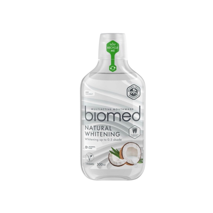 Szájvíz Biomed NATURAL WHITENING 500ml