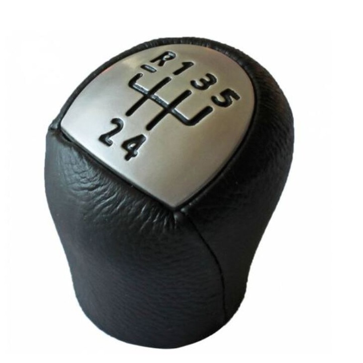 Golyó a sebességváltó karhoz, Renault Clio 3, Kangoo, Megane, Escape, Twingo, Scenic, 5 sebességes, fekete, nikkel