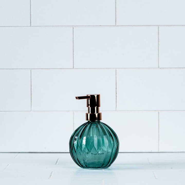 Camber Glass folyékony szappanadagoló 4"x6" (10x15) cm - zöld