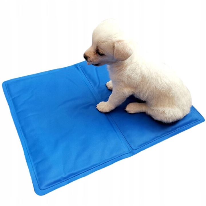 Охлаждаща постелка за кучета и котки, SPRINGOS, 50x40 см, водоустойчива, синя