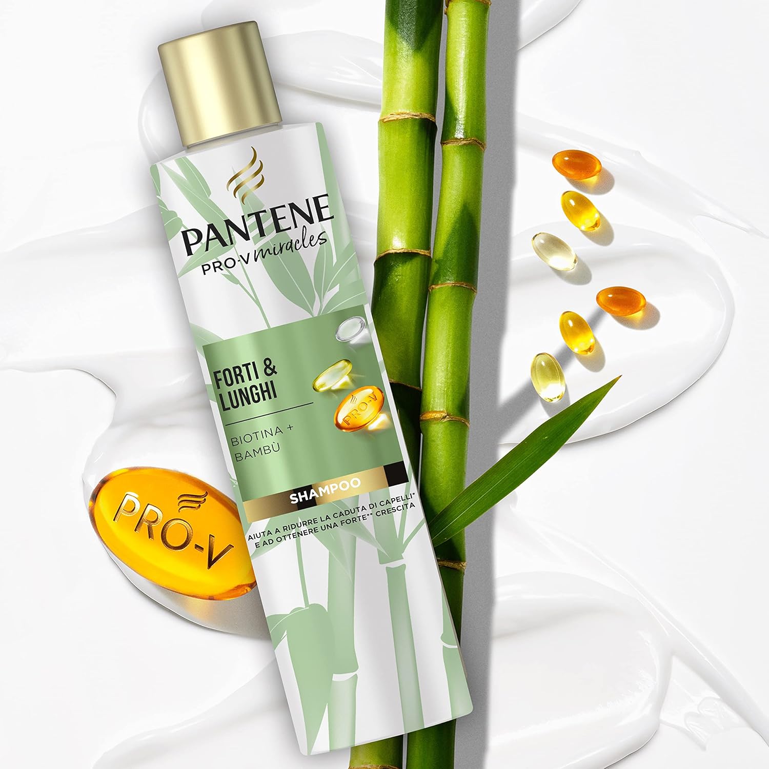Set Sampon Pantene Pro-V Miracles Bamboo Strong & Long 225 ml. Balsam 160  ml, Masca 160 ml - eMAG.ro