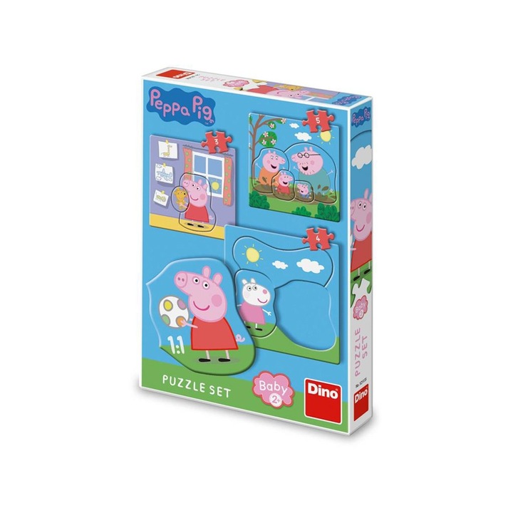Rejtvény 3 az 1-ben, Peppa Pig