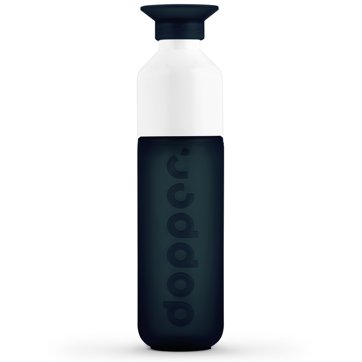 Бутилка за вода, Dopper Original - Dark Spring, за дейности сред природата, спорт, училище, 450мл
