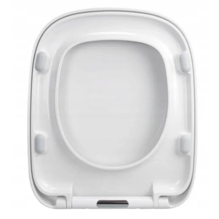 Capac WC, Regie Ai Sedeselor, Stil Kolo, Material Duroplast, Culoare Alb, Mecanism De Inchidere Lenta, Suprafata Antibacteriana, 42,5 cm x 35,9 cm x 15,5 cm, Alb, 1 Bucata