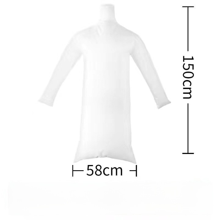 Uscator rufe portabil, 47x150cm, alb, material respirabil, uscare rapida