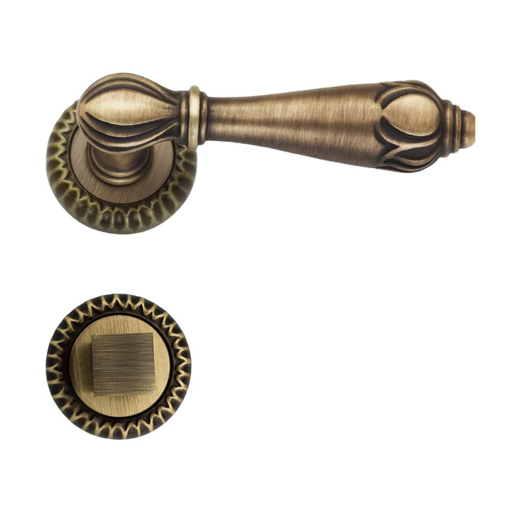 Maner usa model Incanto bronz rozeta wc