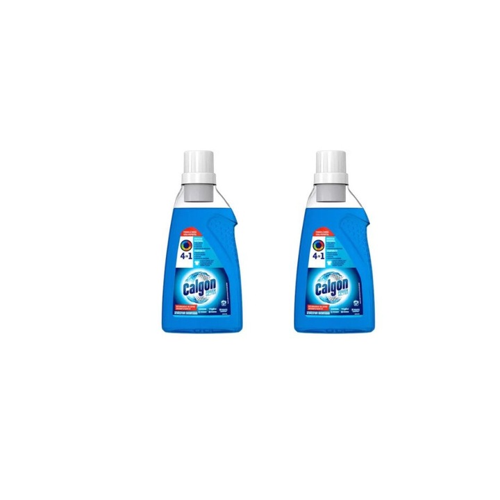 Calgon Power 3in1 vízkőmentesítő gél, 2x15 mosás, 2x750 ml
