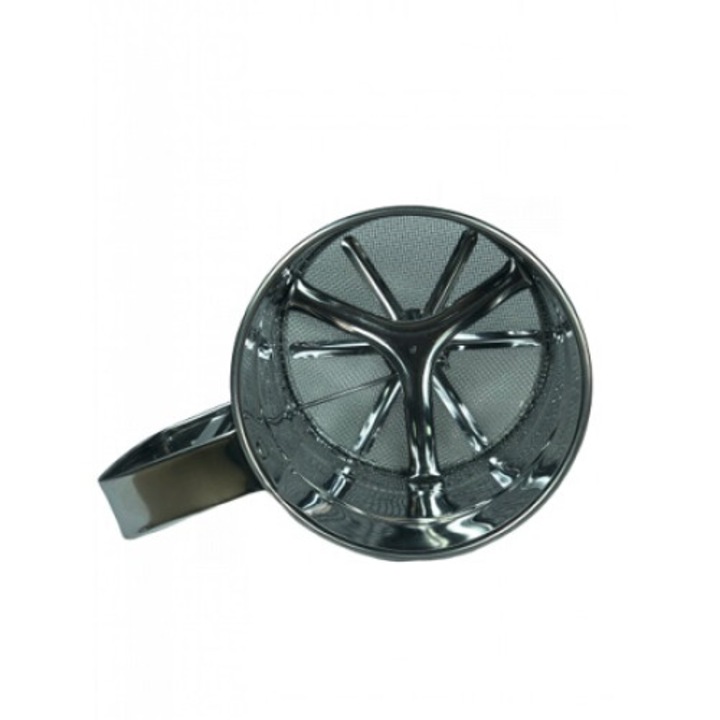 Cana cu sita pentru cernut faina sau zahar, diametru 11 cm, Wei 00753