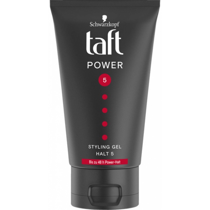 Gel de par, Taft Power, Nivel de fixare 5, 150 ml