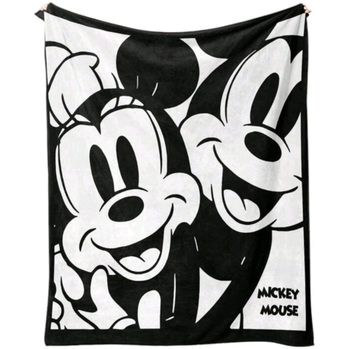 Patura copii cu design Mickey Mouse, Disney 100x150cm