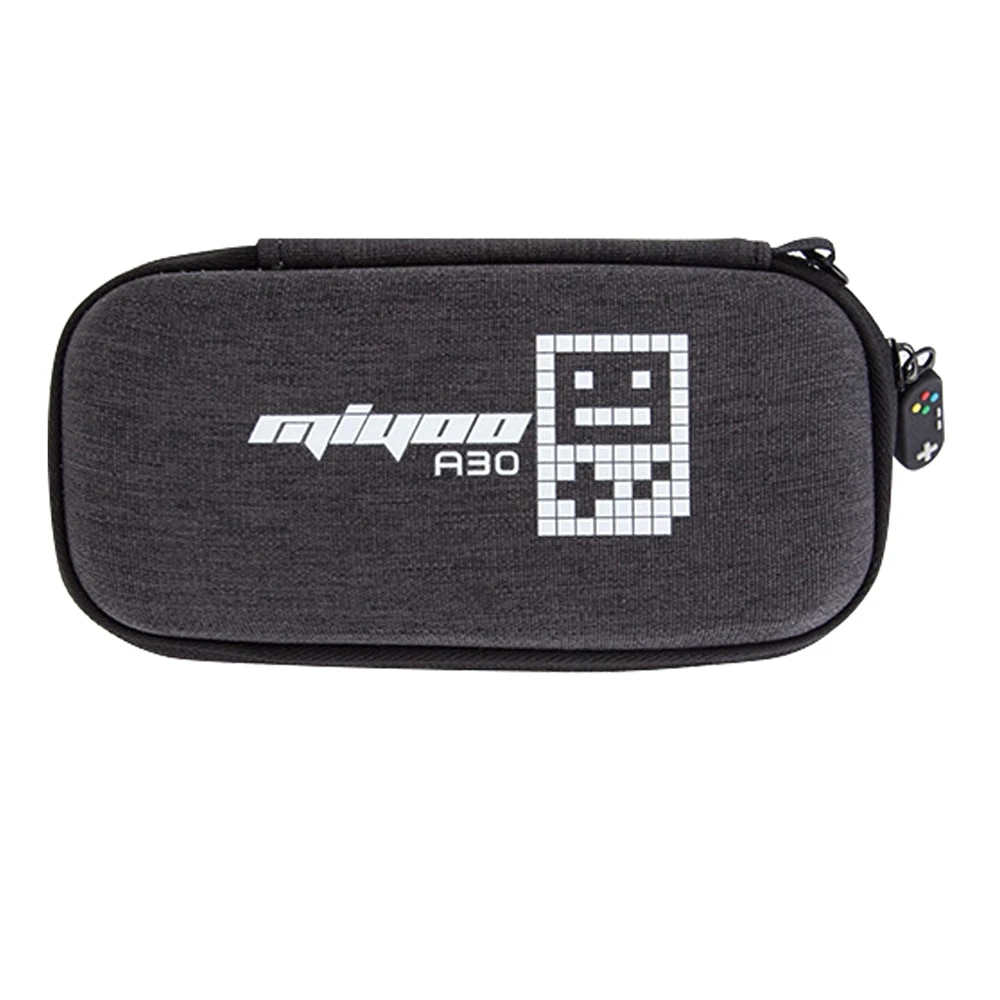 Consola retro portabila Miyoo A30 cu jocuri incluse, 4-core 1.5GHz, 512MB, IPS LCD 2.8" 640x480, 2600mAh, negru
