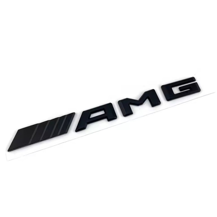 AMG emblémás hátsó Mercedes csomagtartó, matt fekete színű