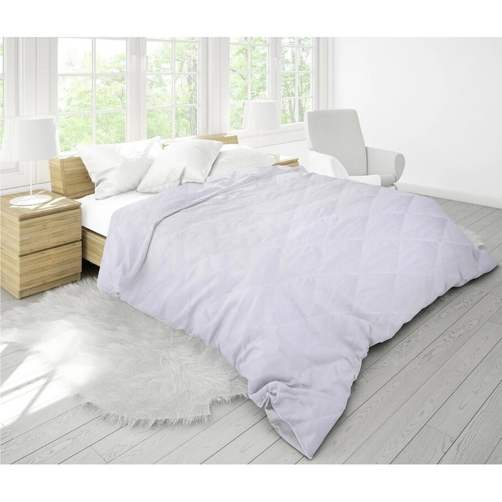 Pilota de Iarna Matlasata din Microfibra - 180x200 cm, 350 g/mp, extra calduroasa si confortabila