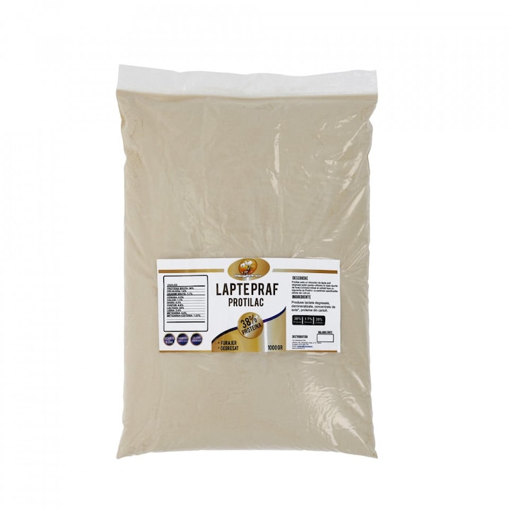 Lapte praf degresat pentru albine sau alte animale 1KG Protilac