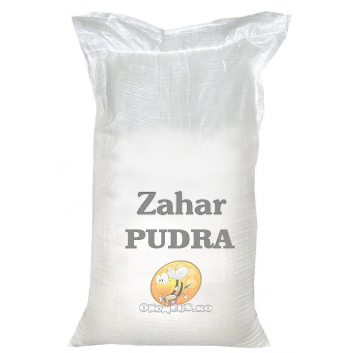 Zahar pudra de uz apicol - SAC 10 kg granulatie 0.008