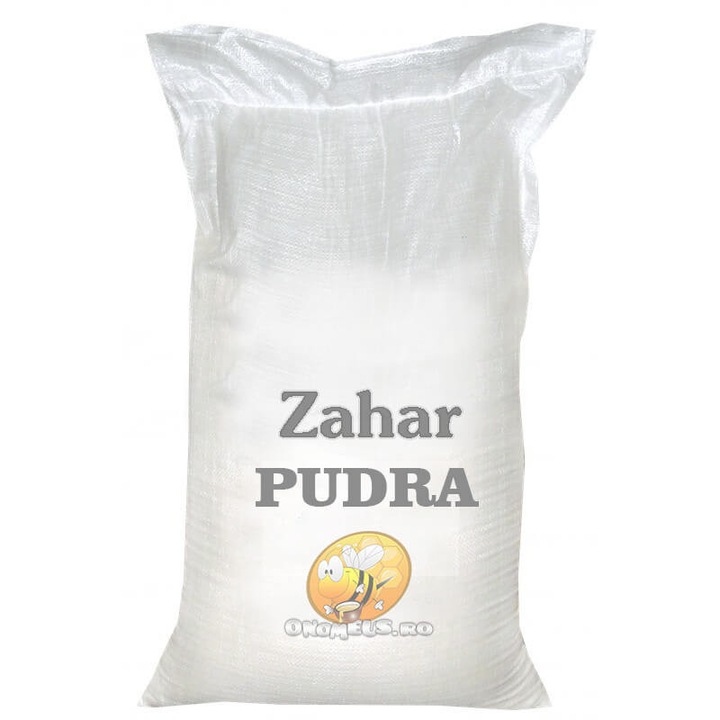 Zahar pudra de uz apicol - SAC 20 kg granulatie 0.008