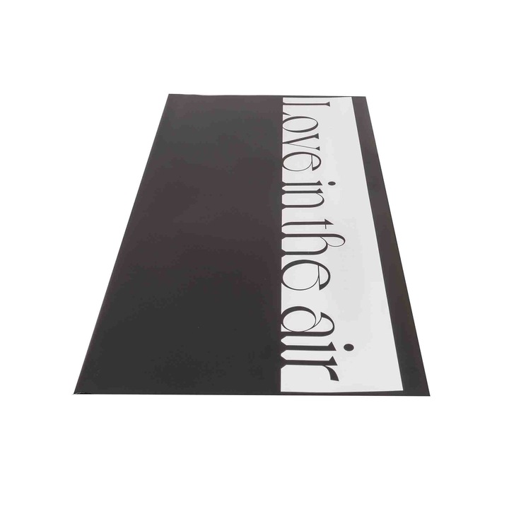 Folie celofan, 20/set, model '' Love in the air '', culoare negru, 57x57 cm, B.S.P. / SL185_1