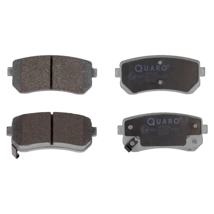 QUARO hátsó fékbetétek KIA CEE'D/I30/RIO-hoz