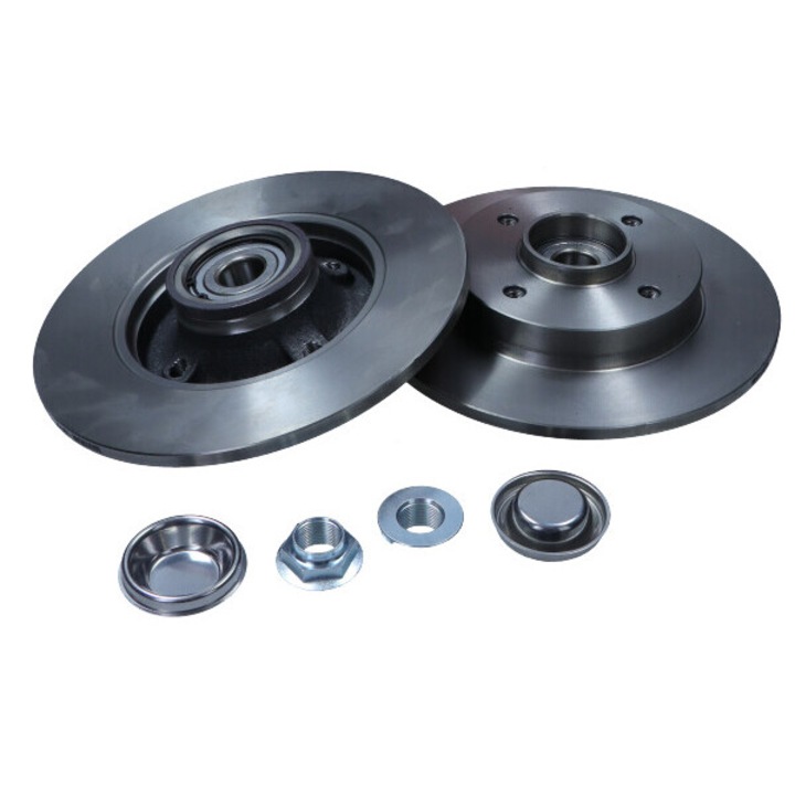 Спирачен диск, Maxgear, за CITROEN 307/C4, с лагер