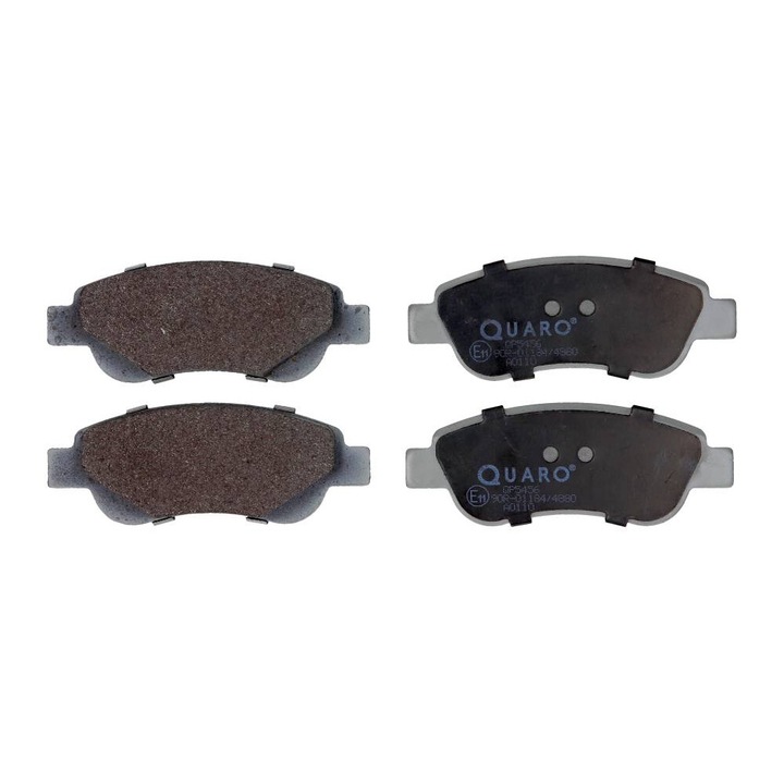 Fékbetét készlet, QUARO, CITROEN/TOYOTA/PEUGEOT-hoz