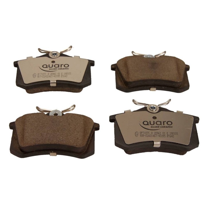 Fékbetét készlet, QUARO, VW GOLF/VENTO/PASSAT/POLO/A4/A6/RENAULT