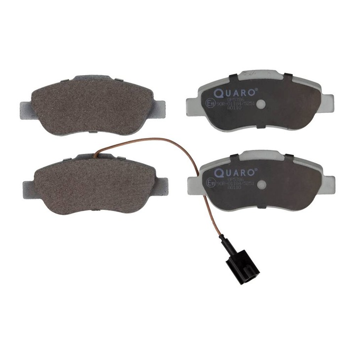 Fékbetét, QUARO, FIAT FIORINO/QUBO/500/PANDA-hoz
