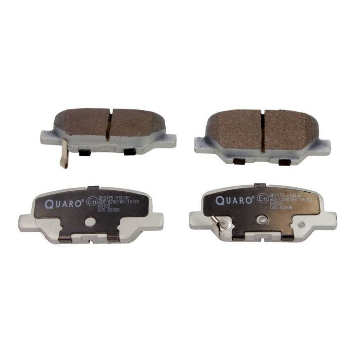 Fékbetét készlet, QUARO, PEUGEOT/MAZDA-hoz