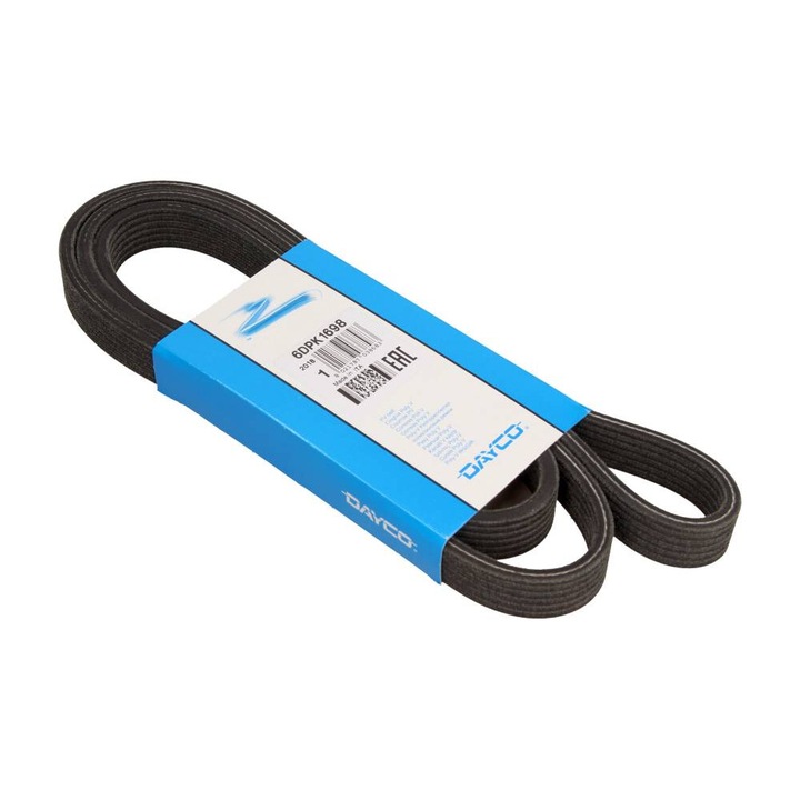 Задвижващ ремък с канали, Dayco, 6DPK1698