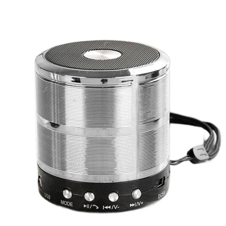 Boxa portabila T&G TG662 Subwoofer, Bluetooth 5.0, IPX6, Autonomie 10 ore, Rosu