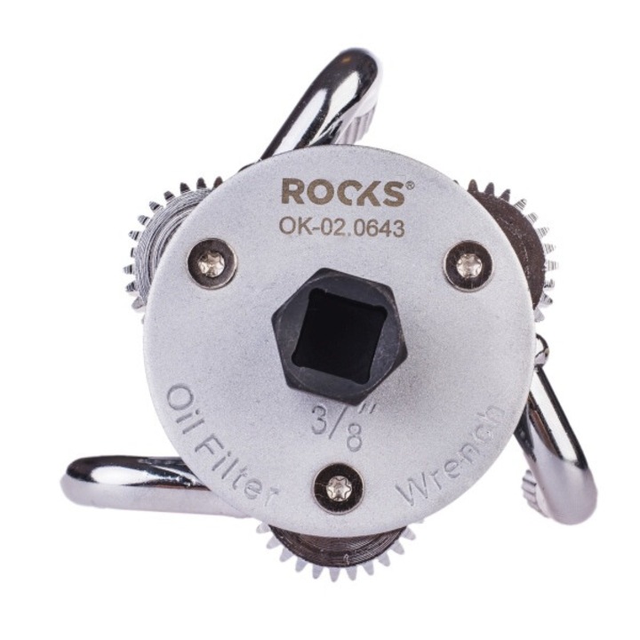 Гаечен ключ за маслен филтър ROOKS 70-130, 3/8" 1/2", CRV стомана