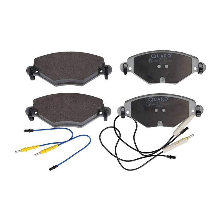 Fékbetét készlet érzékelővel, Quaro, Kompatibilis CITROEN P. C5 2.0/2.0HDI, 4 db
