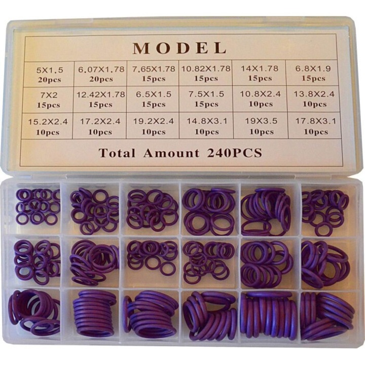 Set 240 garnituri o-ring, Magneti Marelli, mov