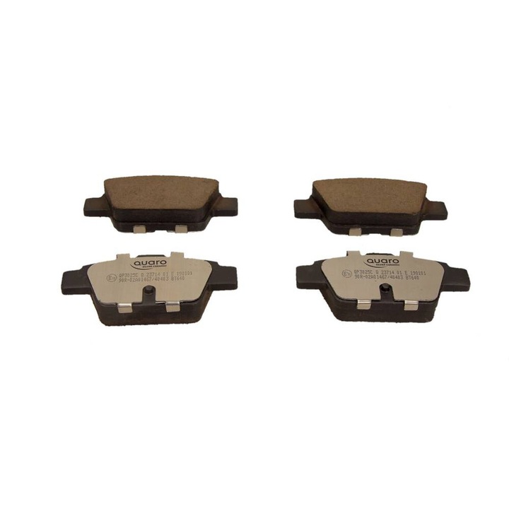 QUARO hátsó fékbetét készlet FIAT Stilo/Bravo/Mito-hoz, kerámia, érzékelők nélkül