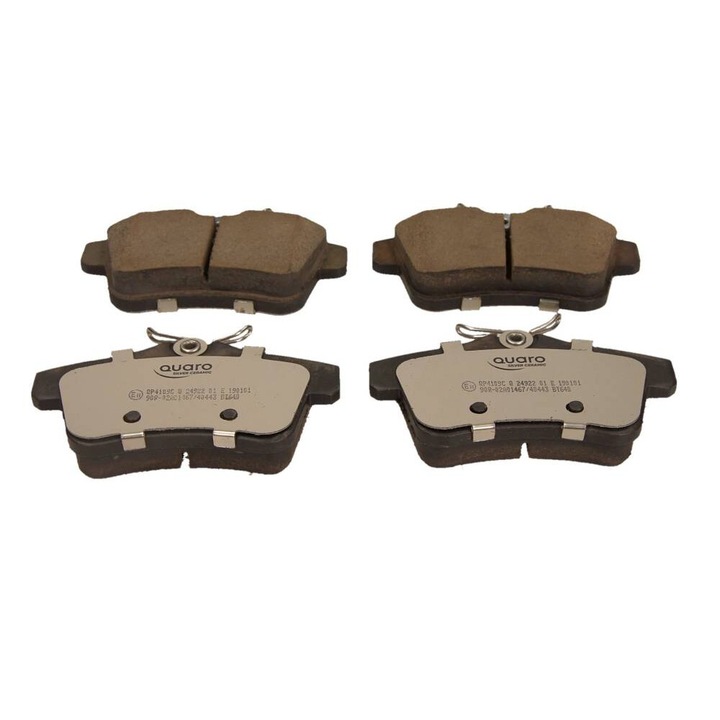 Hátsó fékbetét készlet, QUARO, PEUGEOT 3008/5008 09-