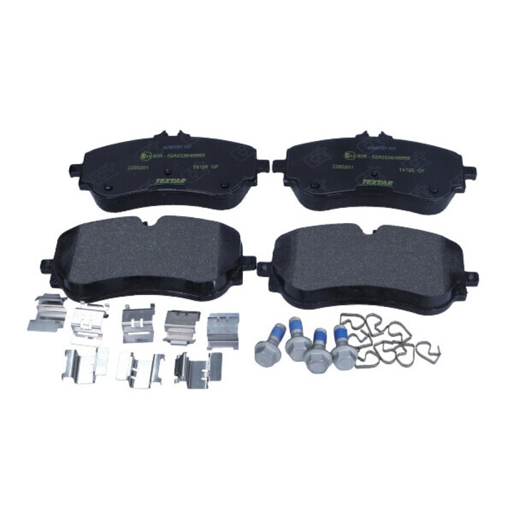 Комплект спирачни дискове Textar за VW Amarok 16-/Crafter 16-/MAN TGE 16- 141.4x64.9mm