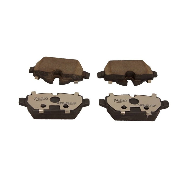 QUARO hátsó fékbetét készlet BMW E87-hez, kerámia, ezüst