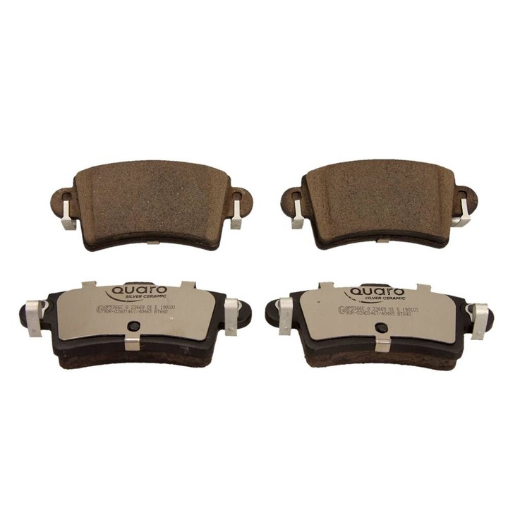 QUARO hátsó fékbetét készlet, RENAULT MASTER 00-hoz, kerámia