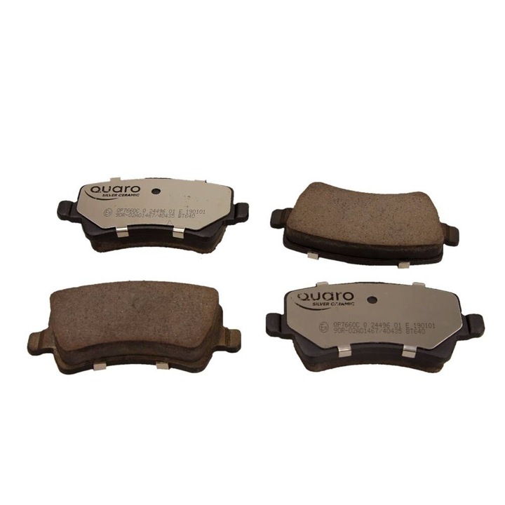 QUARO hátsó fékbetét készlet, VOLVO V70/S80/XC70/XC60/FORD/EVOQUE, kerámia