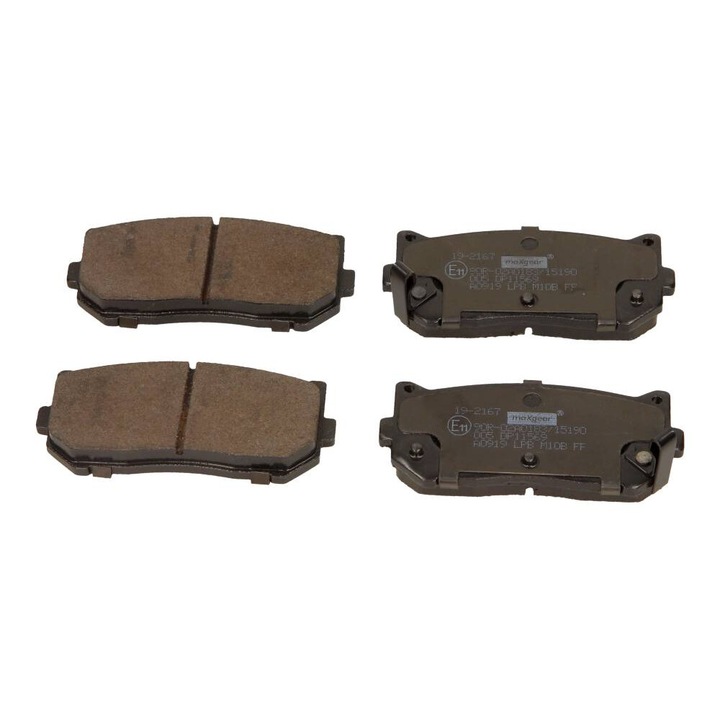 Maxgear hátsó fékbetétek KIA Shuma 97-04/Clarushoz