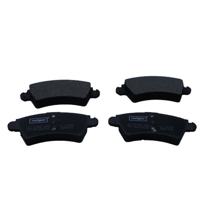Fékbetétek, Maxgear, CITROEN XSARA-hoz