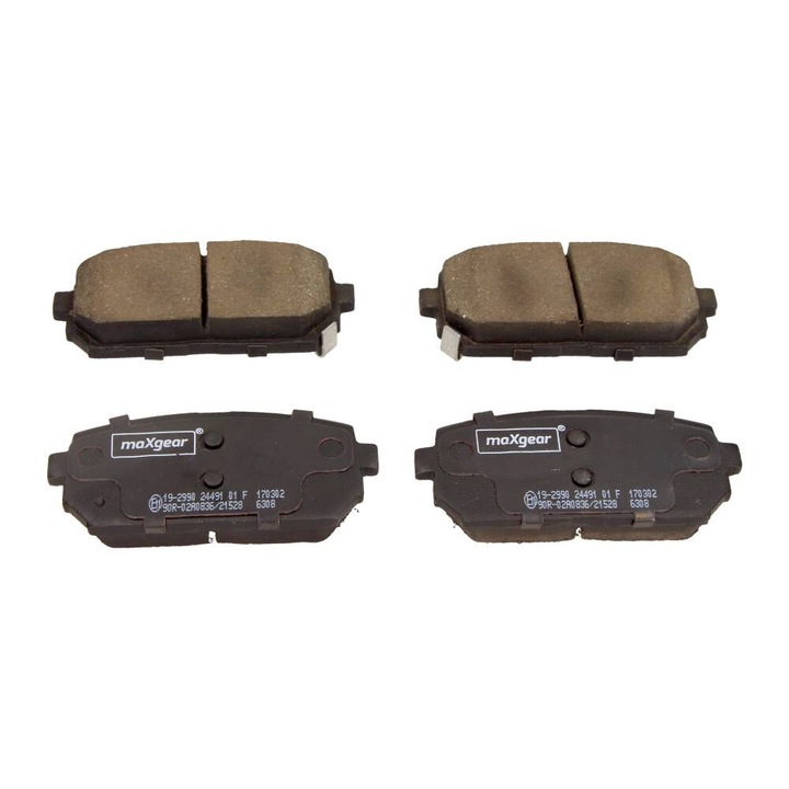 Hátsó fékbetétek, Maxgear, KIA CARENS 06-