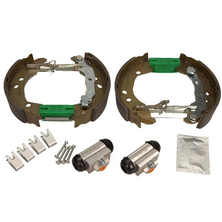 Meyle Komplett fékpofa készlet hengerekkel, Nissan Micra/Note 1.0-1.6 03-12