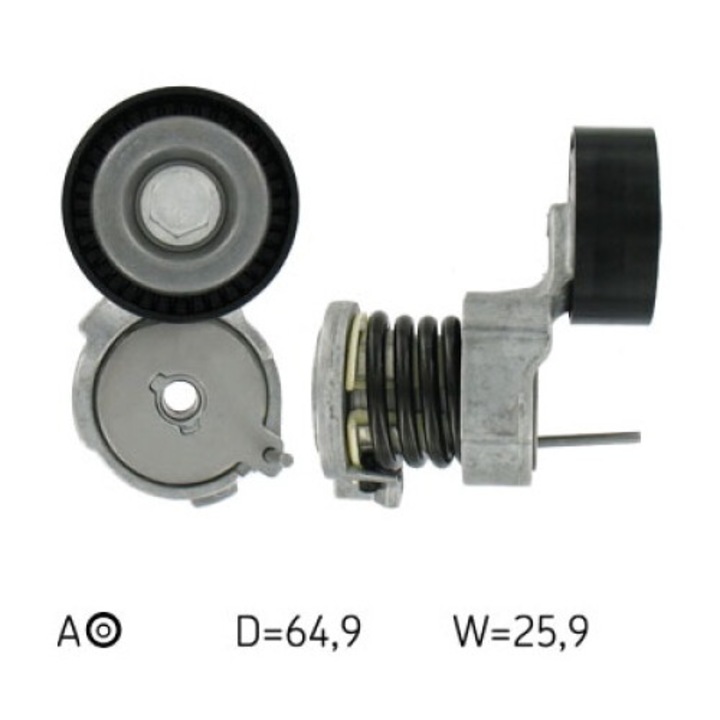 Szíjfeszítő görgő, SKF, VW-hez