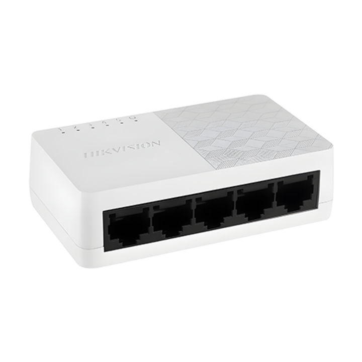 Kapcsoló 5 port 10/100 Mbps RJ45 - HIKVISION DS-3E0105D-O