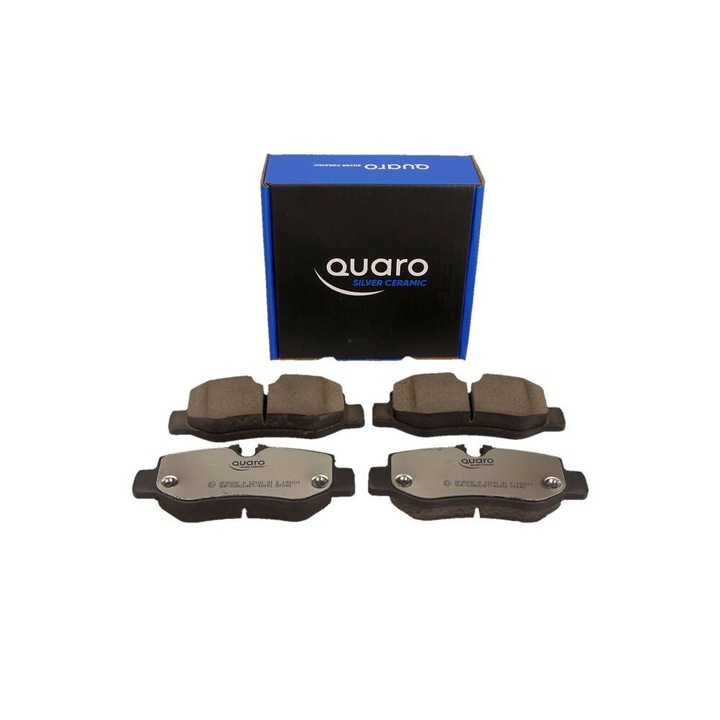 QUARO hátsó fékbetét készlet DB VITO 1.6-2.2D 14-hez, kerámia, ezüst