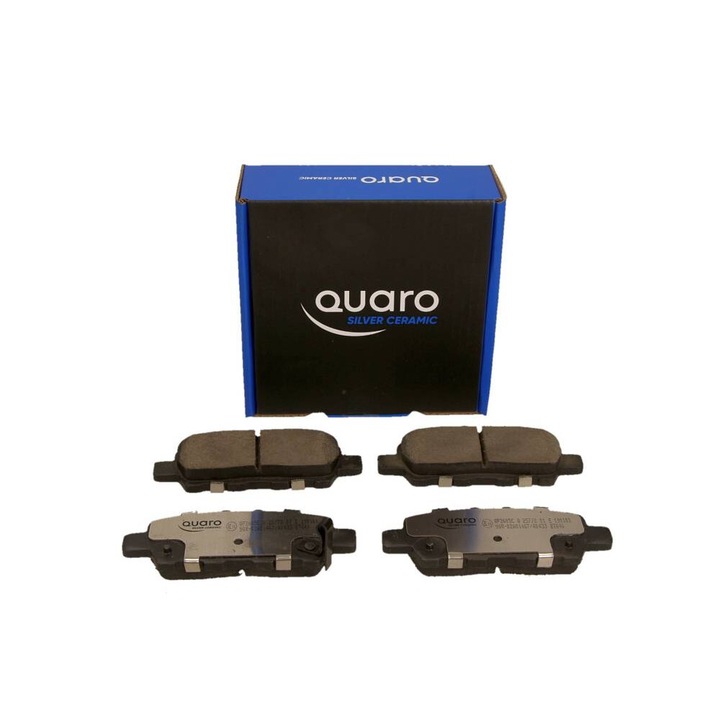 QUARO hátsó fékbetét készlet Nissan Juke 10-hez - ezüst kerámia