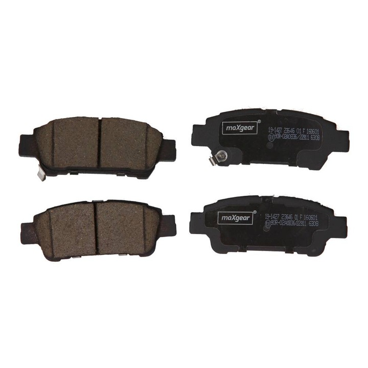 Maxgear hátsó fékbetétek Toyota Avensis Verso 01- 2.0D4D/Previa 00-